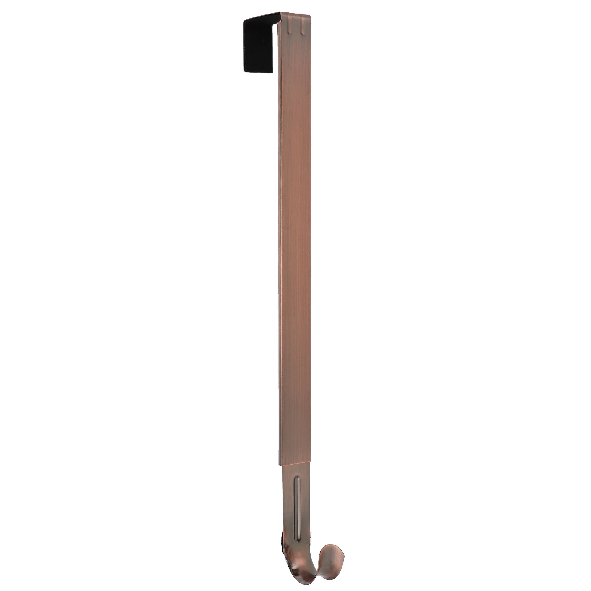 Haute Decor Rubbed Bronze Adjustable 20lb. Capacity Wreath Hanger
